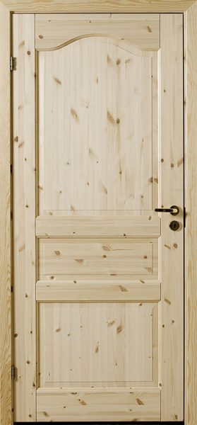 درب تمام چوب کاج اتاقی ، سازده انواع درب چوبی سفارشی 