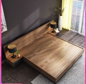 ایده های جالب تخت خواب چوبی مدرن