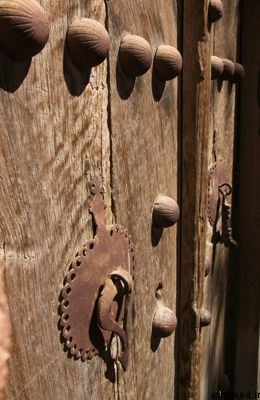 ساخت درب چوبی سنتی , درب چوبی قدیمی