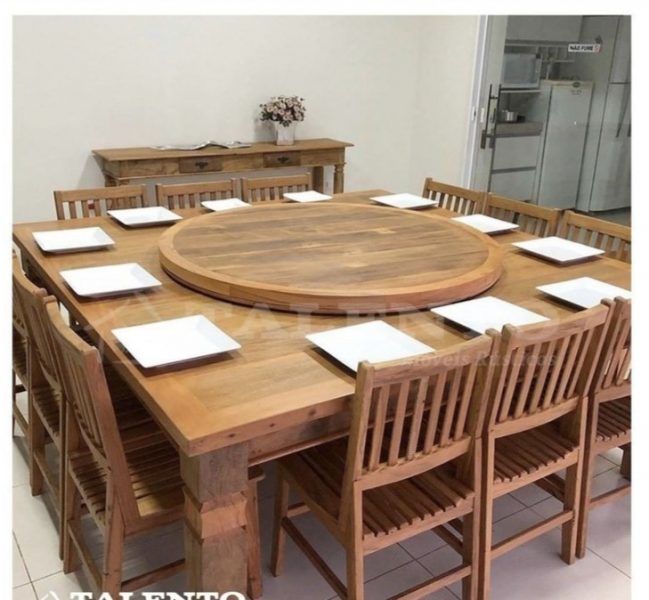 بهترین ایده های میز گرد ناهارخوری چوبی ، طراحی ساخت و برآورد قیمت