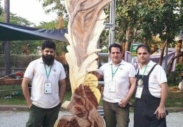 هنرمند و صنعتگر کرمانشاهی در تورنمنت جهانی چوب برنده شد 