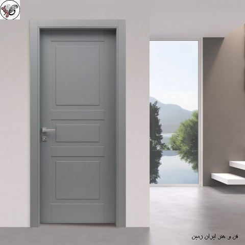 درب داخلی ٬ درب اتاقی ٬ انواع درب چوبی ٬  درب اتاقی با چهارچوب