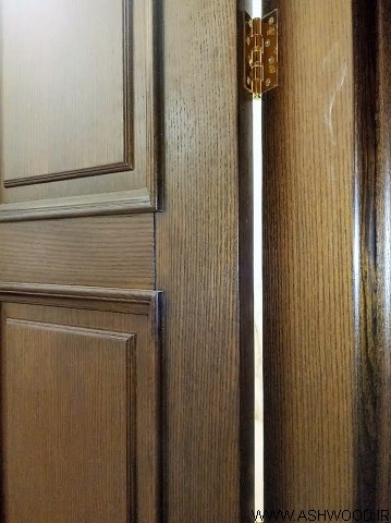 دکوراسیون لوکس چوب بلوط , درب چوبی