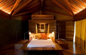 دکوراسیون اتاق خواب چوبی