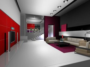 3D دکوراسیون داخلی منزل