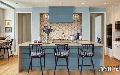 رنگ آمیزی کابینت آشپزخانه: ایده های محبوب رنگ کابینت آشپزخانه