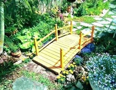 آشنایی با پل چوبی باغ , ساخت پل چوبی مناسب حیاط و فضای سبز 