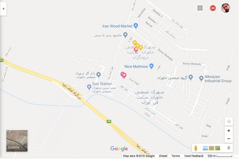  جاده خاوران بازار چوب تهران ایران