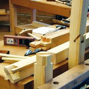 نوعی اتصال چوبی جالب به سبك ژاپنی