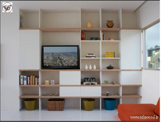 قفسه چوبی و کتابخانه , مرکز ساخت کتابخانه چوبی در تهران , خرید کتابخانه چوبی مدرن