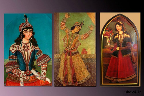 لباس دوره قاجار