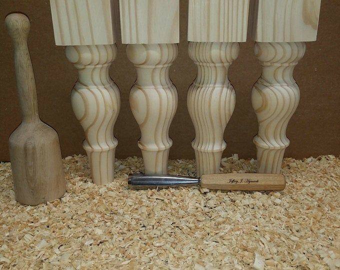 پایه چوبی خراطی، نرده , پایه چوبی میز