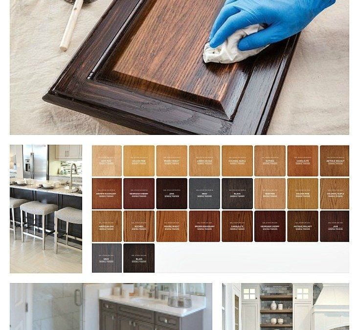 نحوه رنگ آمیزی کابینت های چوبی آشپزخانه
