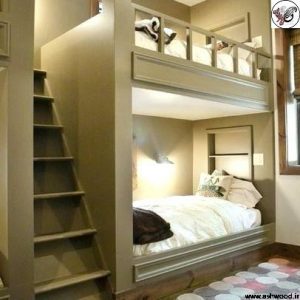 اتاق خواب مشترک , سرویس خواب دو طبقه , تخت خواب دو طبقه