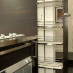 ایده های الهام بخش دکوراسیون آشپزخانه , قفسه و کشو برای ذخیره سازی