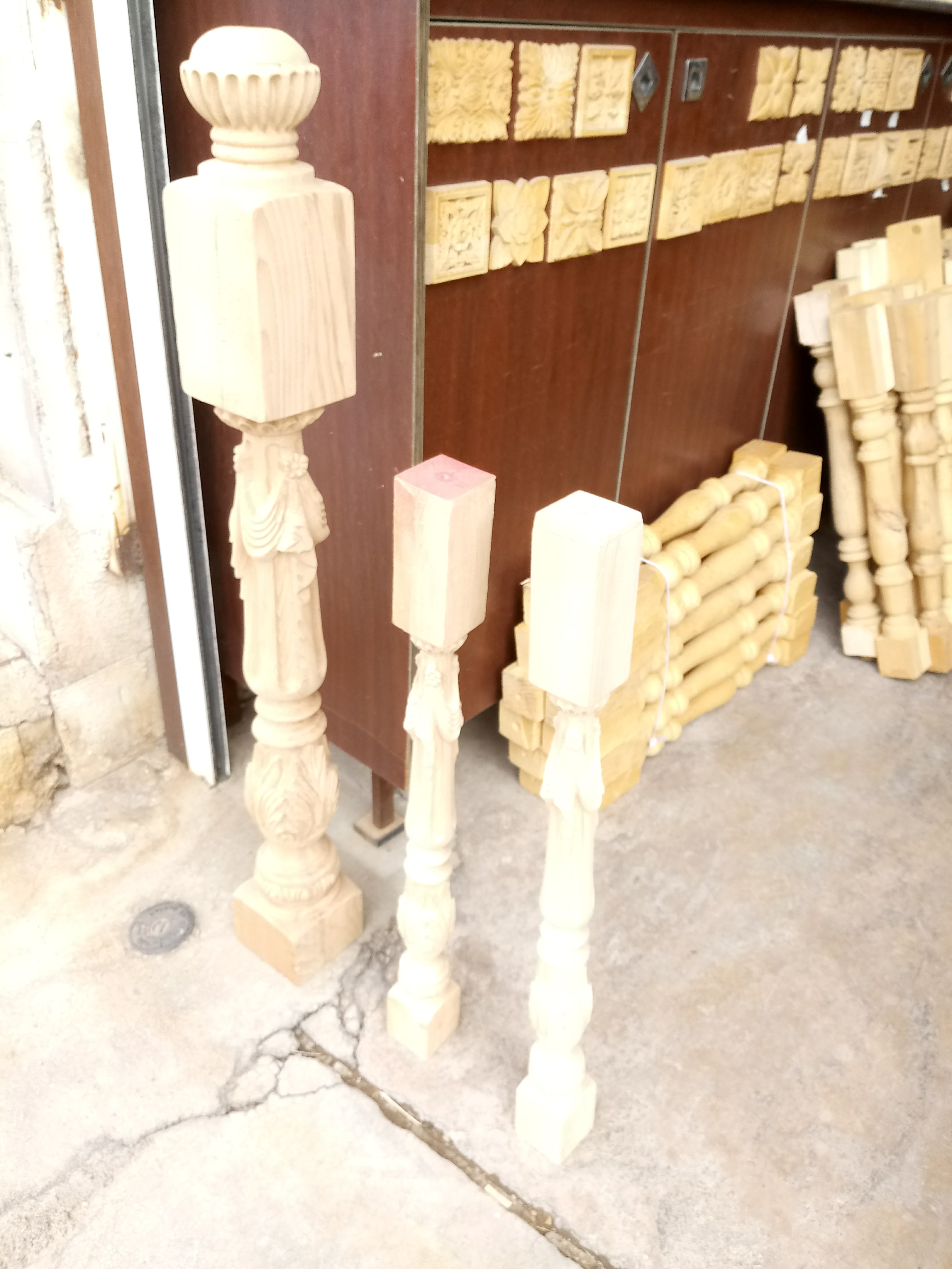  مدل و نمونه کار پله چوبی  , نرده چوبی 
