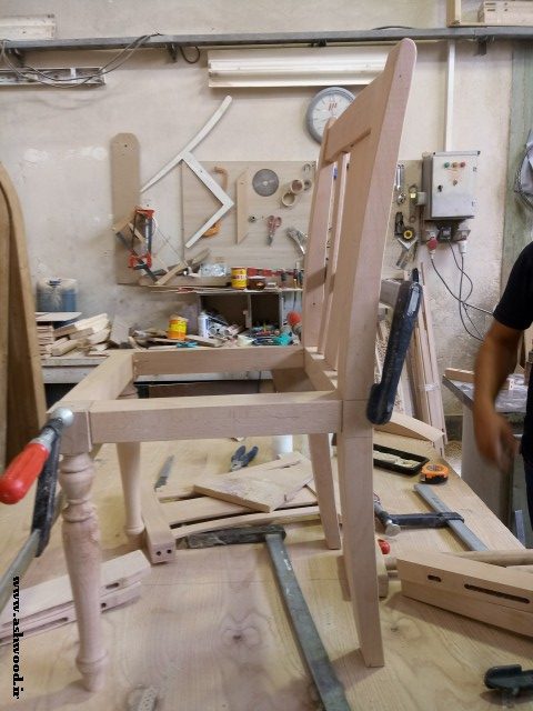 ساخت صندلی چوبی سفارشی