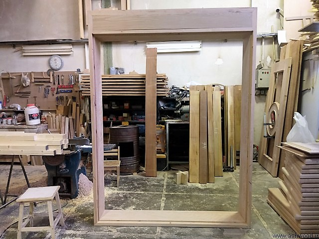 ساخت چهارچوب چوب راش , چهار چوب سبک کلاسیک