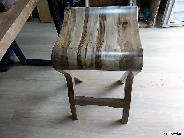 میز و صندلی چوب گردو , سبک مدرن