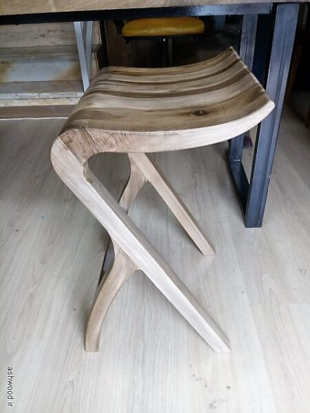میز و صندلی چوب گردو , سبک مدرن