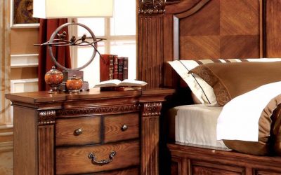 تخت خواب چوبی لوکس: آرامش و زیبایی در آغوش طبیعت