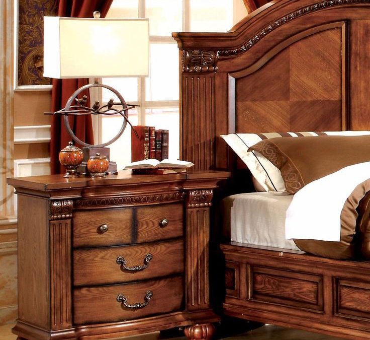 تخت خواب چوبی لوکس: آرامش و زیبایی در آغوش طبیعت