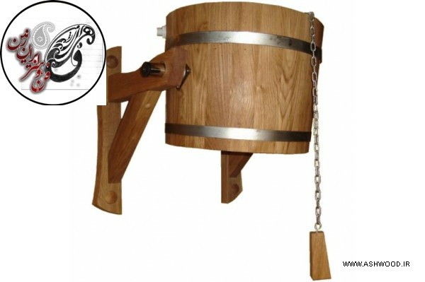 سطل چوبی - دوش برای آب 20 لیتر