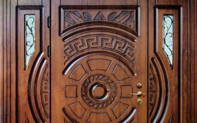 درب ورودی چوبی لوکس: دروازه‌ای به سوی زیبایی و ظرافت