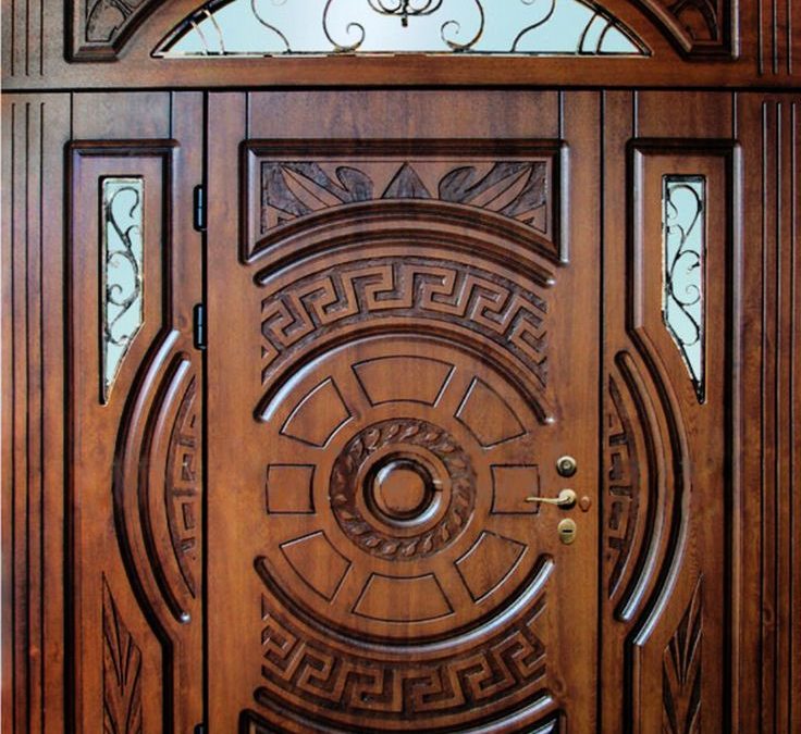 درب ورودی چوبی لوکس: دروازه‌ای به سوی زیبایی و ظرافت