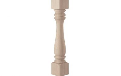 نرده چوبی خراطی برای پایه نرده پله: زیبایی و اصالت در دکوراسیون منزل