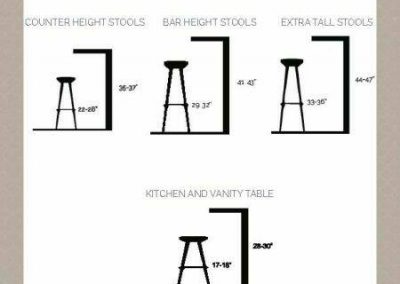استاندارد میز و صندلی چوبی رستوران