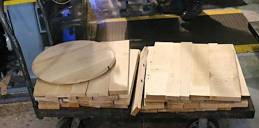 ساخت بشکه چوب بلوط
