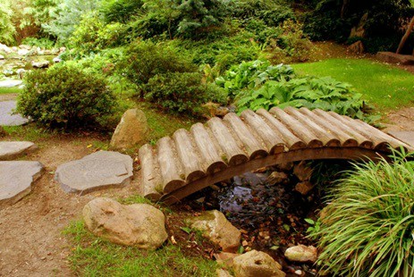 آشنایی با پل چوبی باغ , ساخت پل چوبی مناسب حیاط و فضای سبز