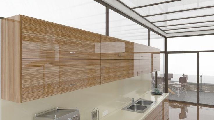 کابینت آشپزخانه روکش چوب طبیعی ، اجرای درب و بدنه کابینت چوبی روکش بلوط و راش