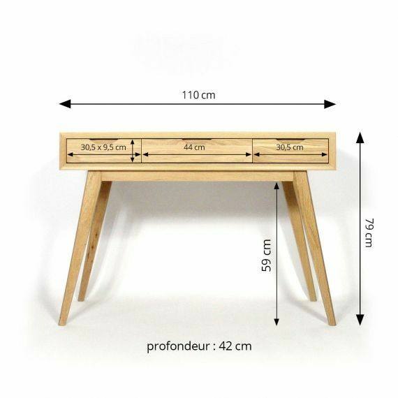میز تحریر چوبی 