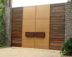 درب پارکینگ چوبی , مدل درب پارکینگ چوبی , دروازه چوبی