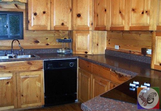 Pine wood is very soft and can dent easily. It is very likely to have knots giving it a rustic look. If the rest of your house has a rustic cabin feel, this wood is the way to go. 