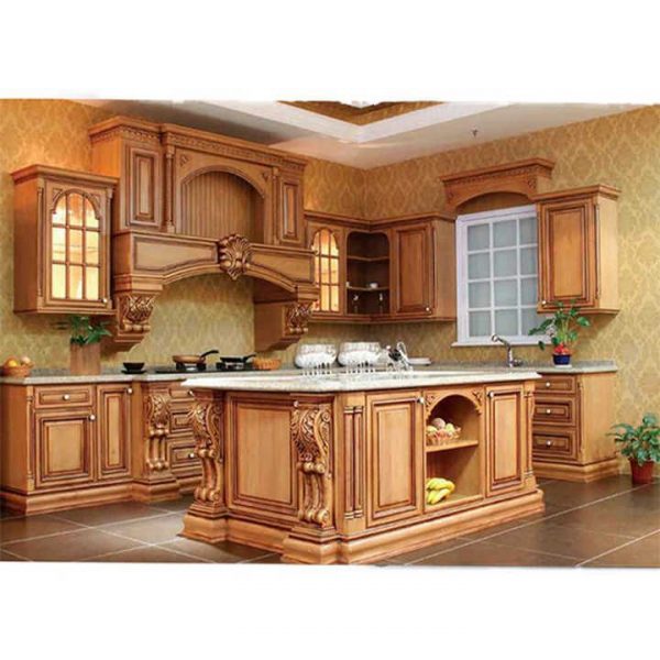 مدل و ایده های جدید کابینت آشپزخانه تمام چوب 