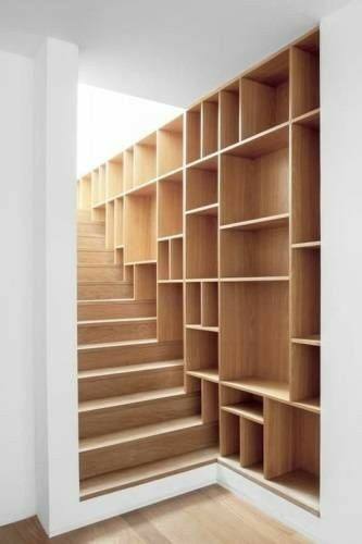 مدل کتابخانه چوبی