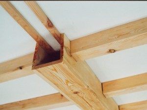 تیر چوبی سقف سبک روستیک ، قیمت ، ساخت و خدمات نصب 
