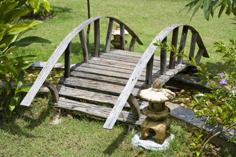 آشنایی با پل چوبی باغ , ساخت پل چوبی مناسب حیاط و فضای سبز
