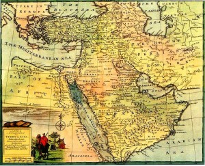 نقشه ایران در دوره صفویه