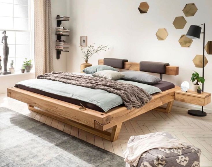 تخت خواب چوبی روستیک ، سازنده دکوراسیون چوبی روستیک