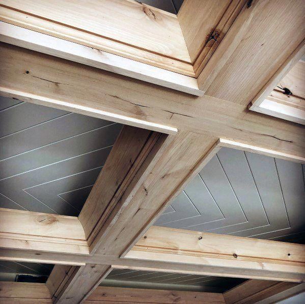 سقف کاذب چوبی آشپزخانه و پذیرایی ، دکوراسیون چوبی آشپزخانه 