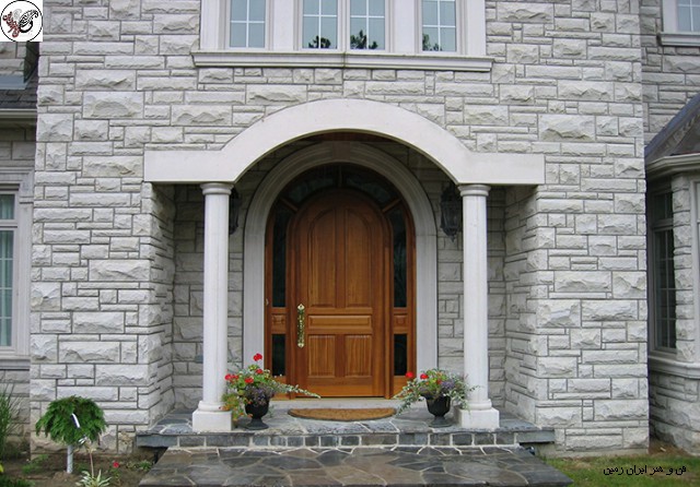 قیمت درب چوبی , درب چوبی ورودی ساختمان , درب چوبی لوکس , زیباترین مدل های درب ورودی برای ساختمان شیک و مدرن