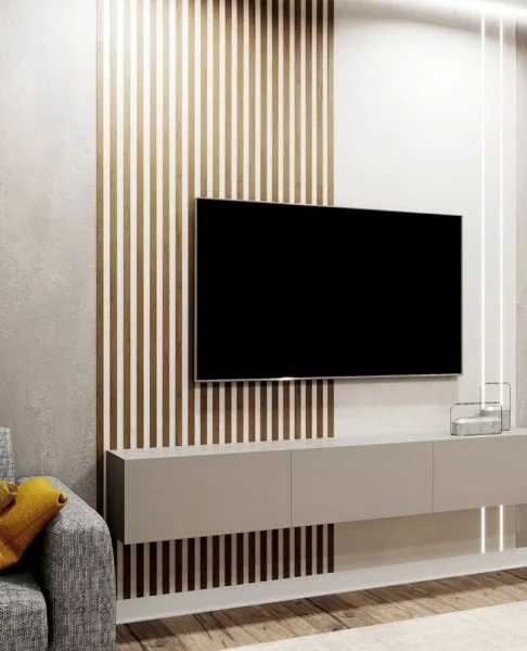 دکوراسیون دیوار پشت تلویزیون و LCD