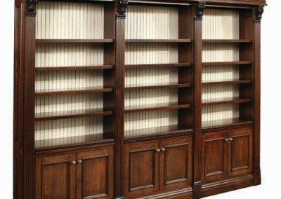 کمد تمام قفسه کتاب و کتابخانه چوبی , تمام چوب کلاسیک