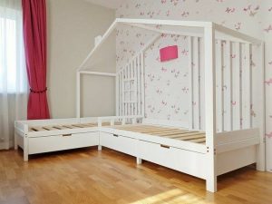 دکوراسیون اتاق کودک , تخت خواب های جالب , ایده برای طراحی تخت خواب اتاق کودک