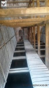 تعمیر و نگهداری سازه های چوبی نیروگاه حرارتی بعثت