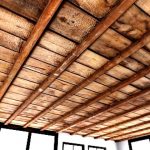 سقف کاذب چوبی انتیک ، دکوراسیون کلاسیک ، دکوراسیون قدیمی